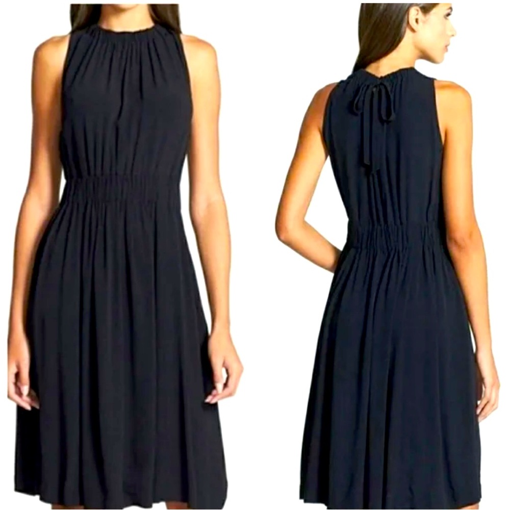 Kate Spade Rio De Janeiro Black Crepe Dress